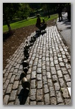 Duck statue on the common